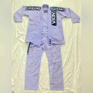 Women’s VKN PRO LIGHT Jiu Jitsu Gi Lilac Vulkan A0